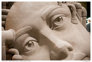 “The Factory” - Sand Sculpture Detail - Canadian National Ex