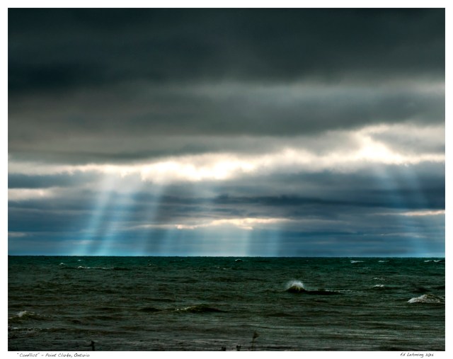 “Conflict” - Point Clarke, Ontario
