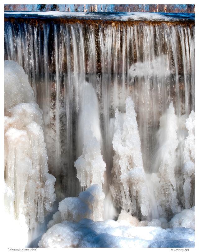 “Whitevale Winter Falls”