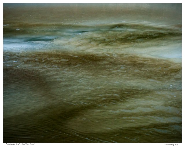 “Coloured Ice” - Duffins Creek