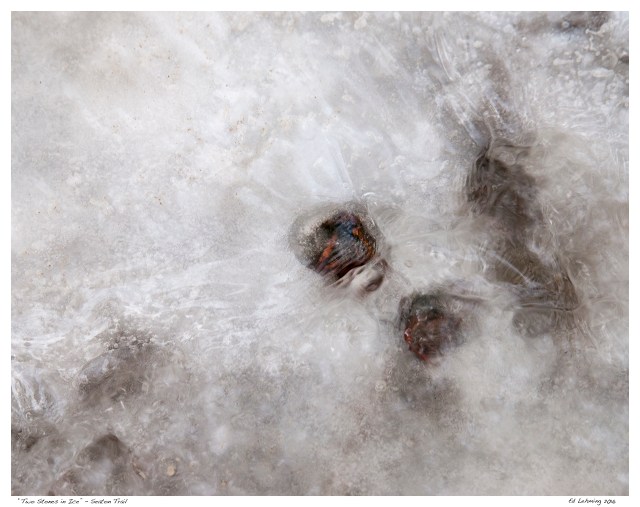 “Two Stones in Ice” - Seaton Trail
