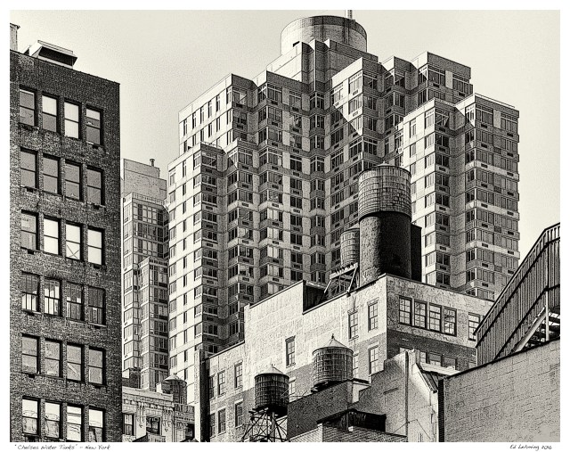 “Chelsea Water Tanks” - New York