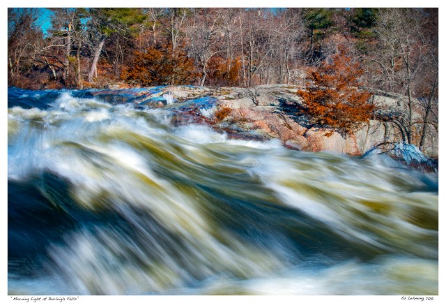“Morning Light at Burleigh Falls”