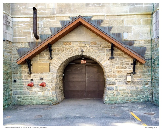 “Stationnement Prive” - Notre Dame Cathedral, Montreal