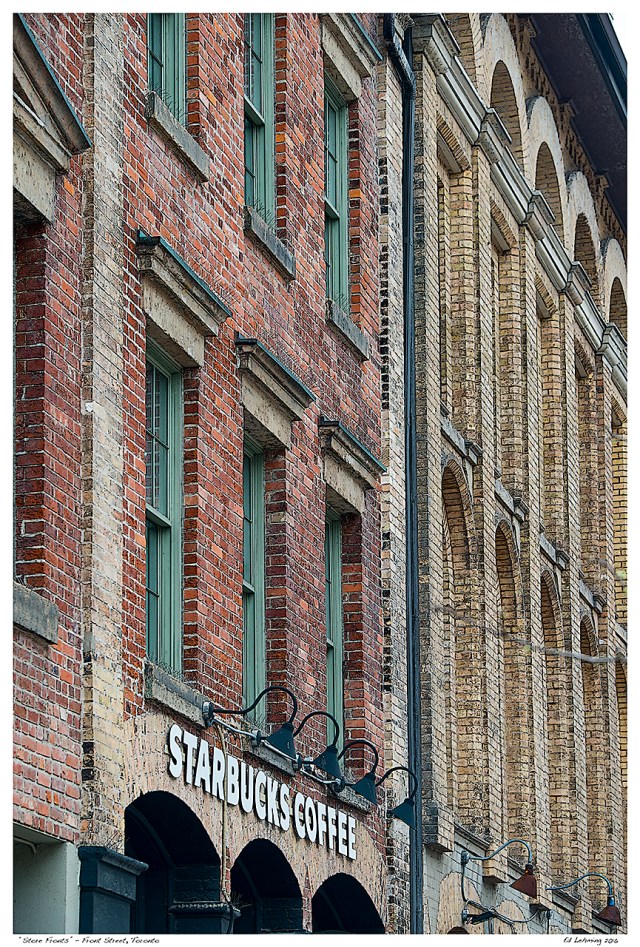 “Store Fronts” - Front Street, Toronto