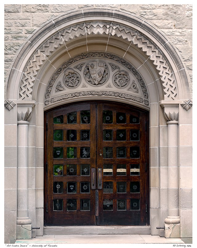 “Art Centre Doors” - University of Toronto