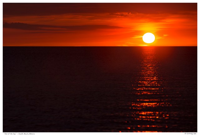 “End of the Day” - Sauble Beach, Ontario