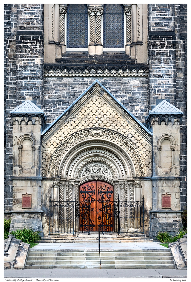 “University College Doors” - University of Toronto