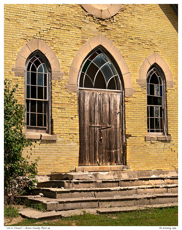 “Abandoned Church” - Bruce County Road 40