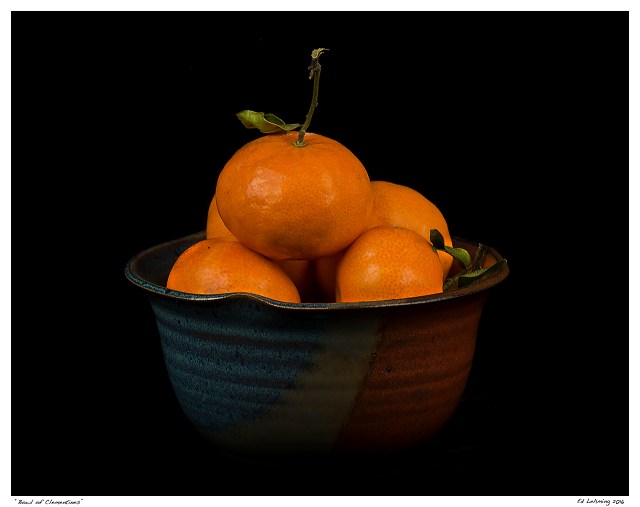 “Bowl of Clementines”