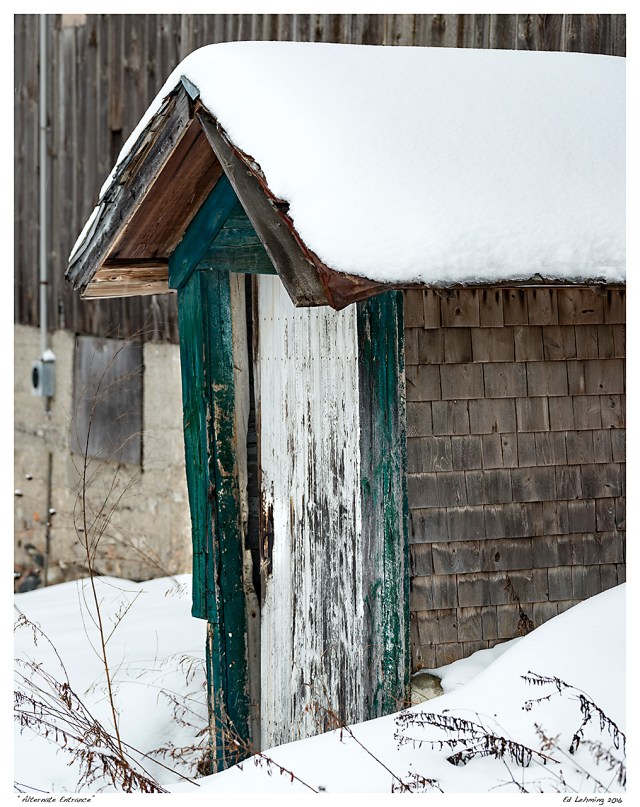 “Alternate Entrance”