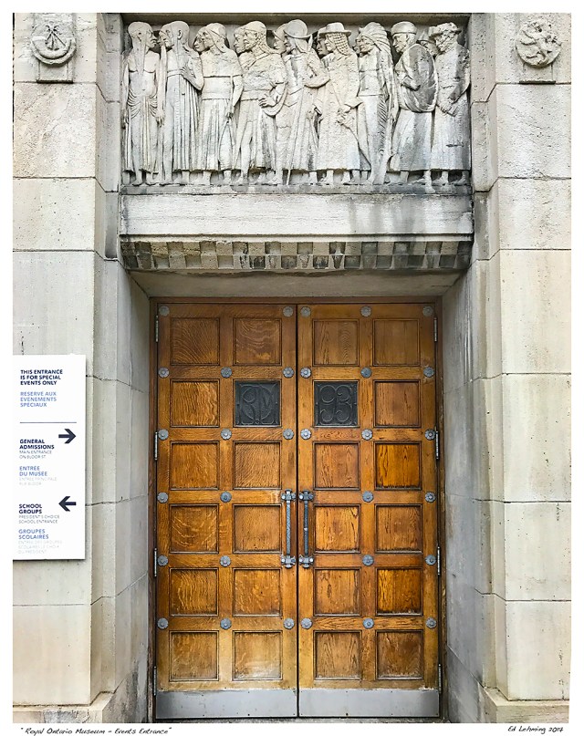“Royal Ontario Museum - Events Entrance”