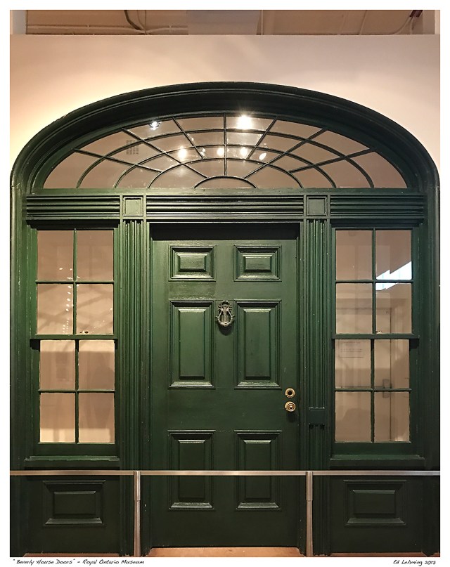 Beverly House Doors - Royal Ontario Museum