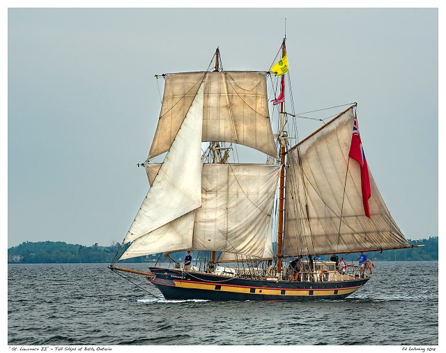 “St. Lawrence II” - Tall Ships at Bath, Ontario