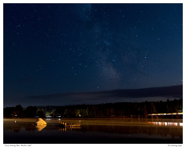 “Early Evening Over Marble Lake”