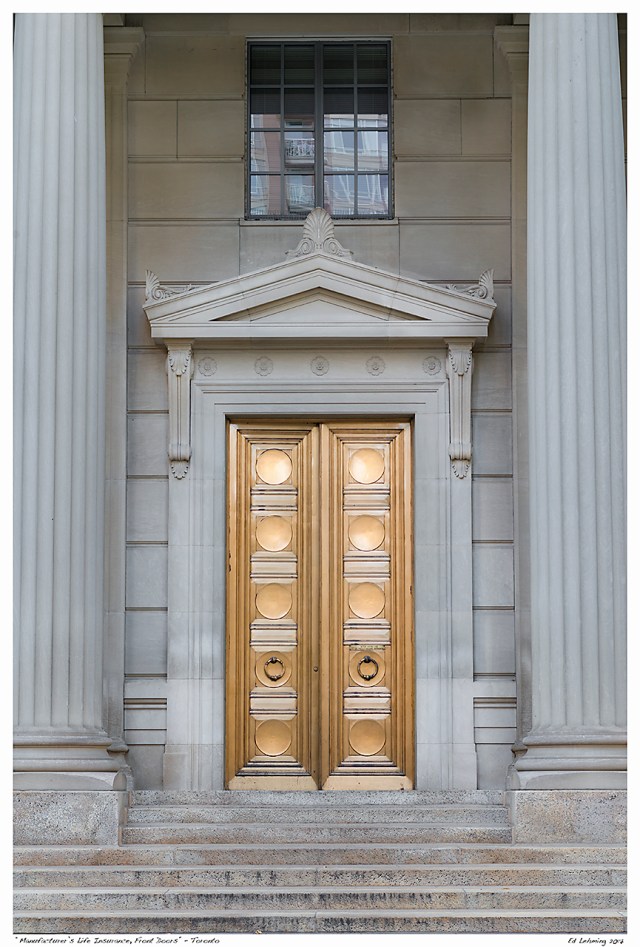 “Manufacturer’s Life Insurance, Front Doors” - Toronto