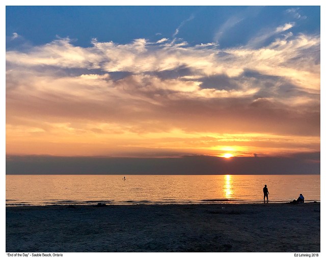 “End of the Day” - Sauble Beach, Ontario