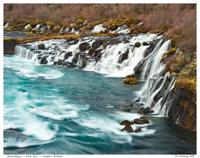 “Hraunfossar - Wide View” - Western Iceland