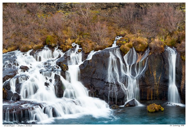 “Hraunfossar”- Western Iceland