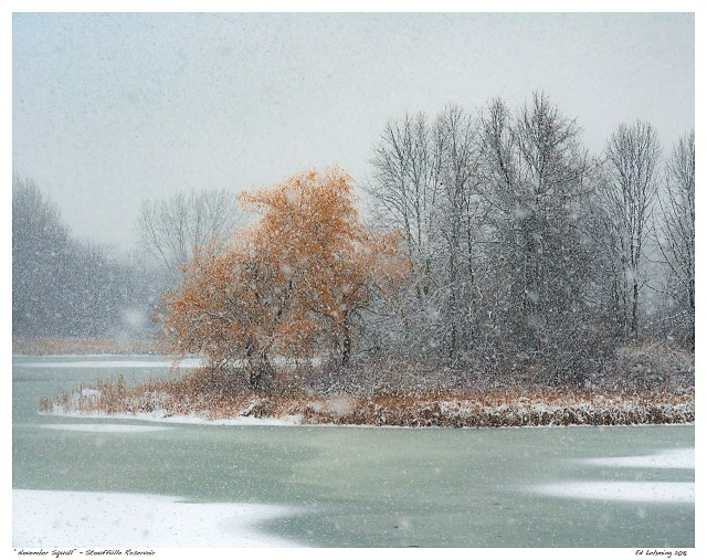 “November Squall” - Stouffville Reservoir