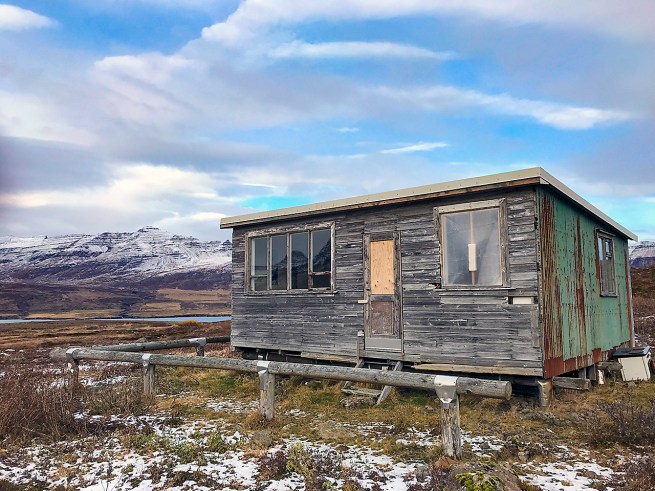 Cabin near Fáskrúðsfjörður, East Icelend