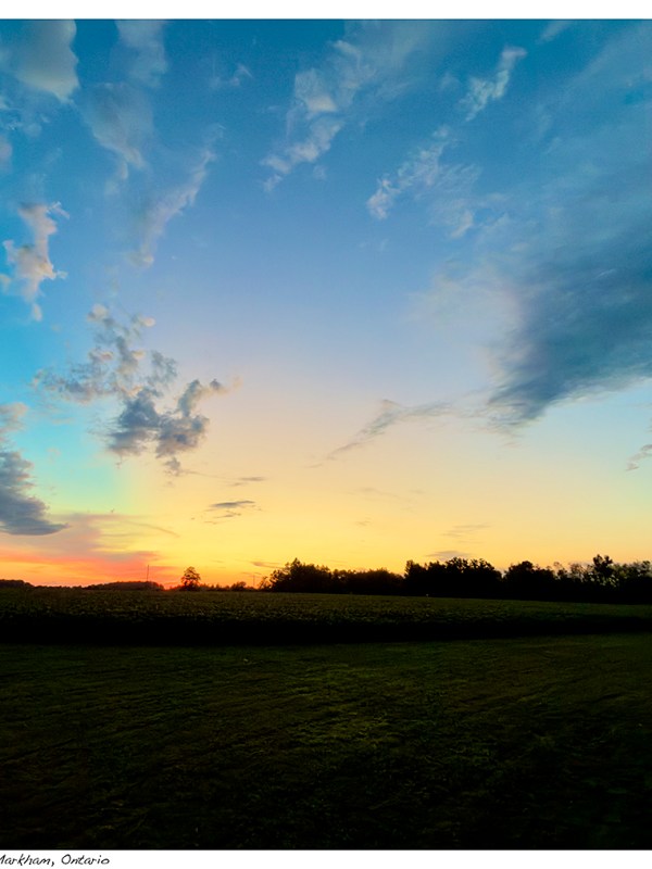 “The Day’s Last Breath” – Markham,&nbsp;Ontario