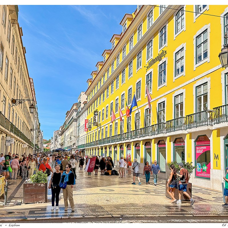 “Rua Augusta” –&nbsp;Lisbon